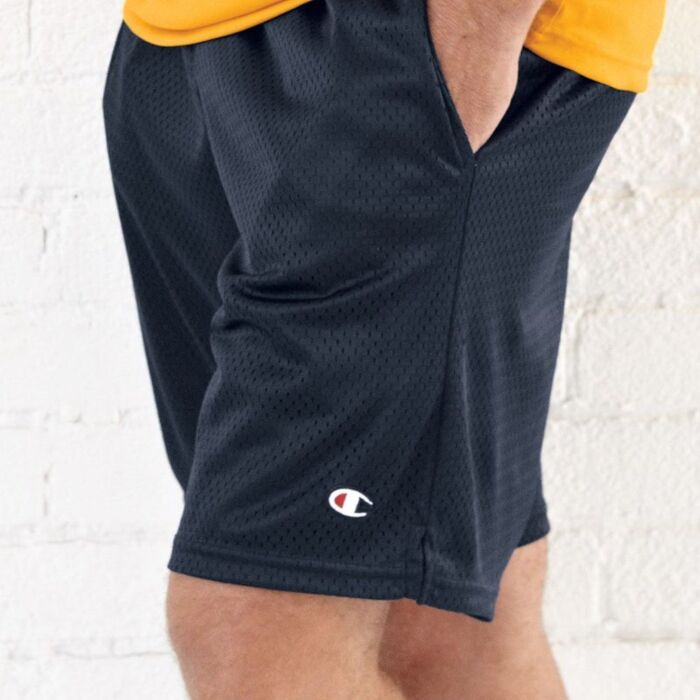 Polyester Mesh 9" Shorts with Pockets Thumbnail